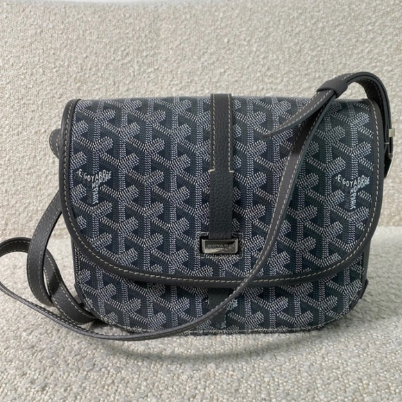 Authentic Goyard Goyardine Belvedere II PM Grey - Picture 1 of 11